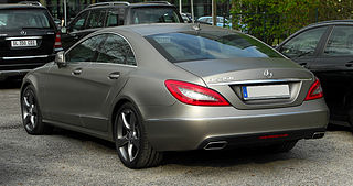 Mercedes-Benz CLS 350 BlueEFFICIENCY Edition 1 (C 218) – Heckansicht (1), 16. April 2011, Düsseldorf