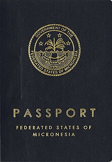 Micronesian passport passport