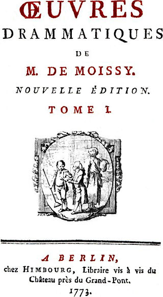 <span class="mw-page-title-main">Alexandre Guillaume Mouslier de Moissy</span>