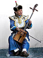 Монголски традиционен музикант