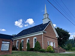 Объединенная методистская церковь горы Сион, Крэбтри, Северная Каролина. Jpg