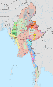 Myanmar conflict Wikipedia