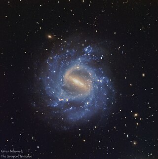 <span class="mw-page-title-main">NGC 1073</span> Barred spiral galaxy in the constellation Cetus