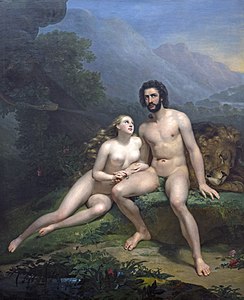 Adam et Ève (1827), musée des beaux-arts de Nantes.