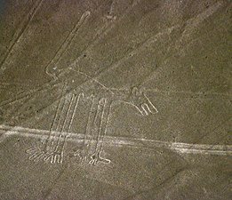Les géoglyphes de Nazca au Pérou.
