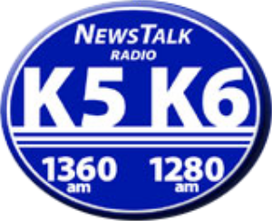 Logo of the "K5/K6" simulcast with KWSX in Stockton in late 2006.