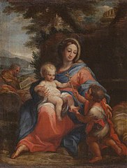 The Holy Family with Infant John the Baptist