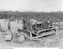 American and Australian engineers at the Nine Mile Quarry in June 1943 Nine Mile Quarry.jpg