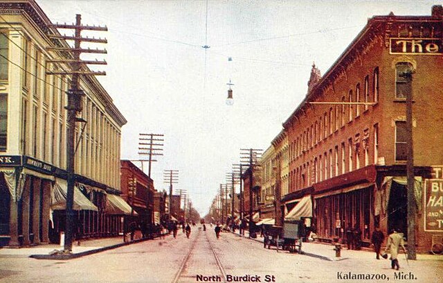North Burdick St. in 1908