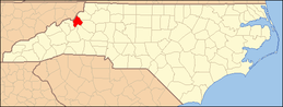 Norda Carolina Mapo-Elstarigado Avery County.PNG