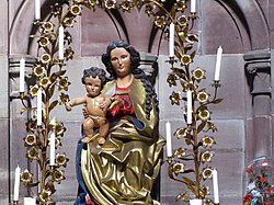 Statue "Vierge à l'enfant" (1480)