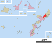 Ogimi in Okinawa Prefecture Ja.svg