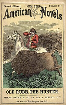 1866 dime novel cover Old Rube, The Hunter.jpg