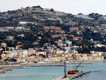 Ospedaletti panorama