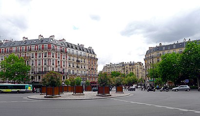 Comment aller à Place Léon Blum en transport en commun - A propos de cet endroit