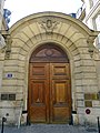 Porta d'ingresso dell'hôtel.