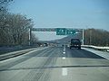 PA 61 northbound at I-78/US 22 eastbound exit