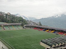 A view of Paljor Stadium Paljor Stadium, Gangtok.jpg