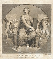 Raphael Morghen: A Filozófia allegóriája (Itália, 1781)