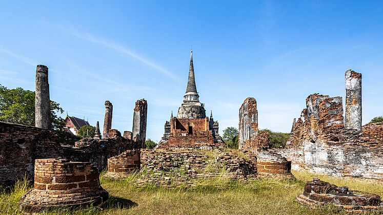 Phra Viharn of Wat Phra Si Sanphet