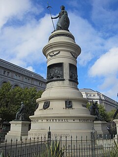 Pioneer Monument (San Francisco) monument in San Francisco, dedicated in 1894