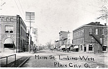 Downtown Plain City, 1906 PlainCity1906.jpg