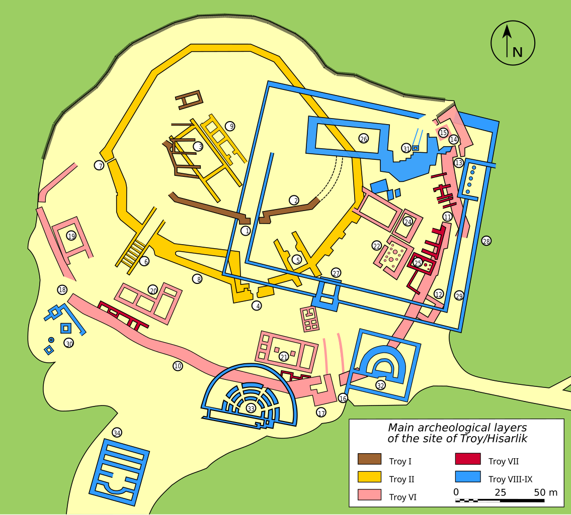 Plan City of Troy