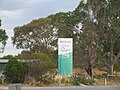 City of Playford - welcome monument - Main North Road at Dalkeith Road, Munno Para.