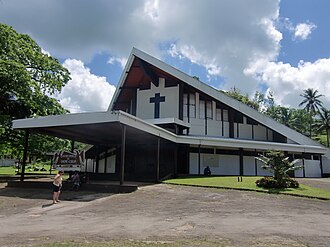 Cathedral of the Sacred Heart in Port Vila Port-Vila cath Sacre Coeur.JPG