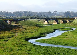 Puente Ferroviario sobre el río Andalién.JPG