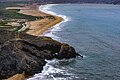 Vista de la bahía de Coishco desde Puerto Santa, Áncash