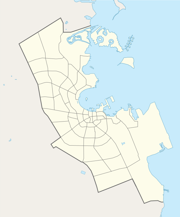 Qatar Doha location map.svg