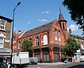 The Queen's Park Meeting Hall in Kensal Town, built in the 1880s. [3]