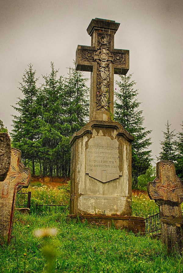 File:RO BZ Gura Siriului World War I heroes cemetery 05.jpg