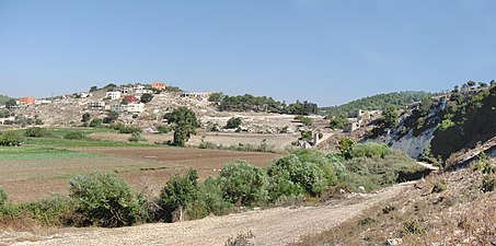 שרידי טחנת עליל והכפר ראס עלי