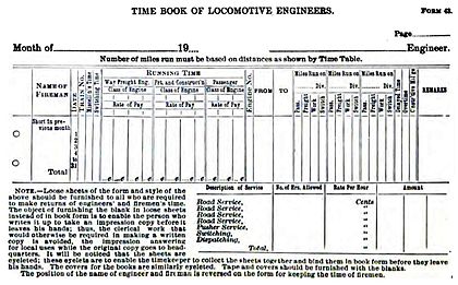 Time Book of Locomotive Engineers, 1907 Railways, Time Book of Locomotive Engineers, 1907.jpg