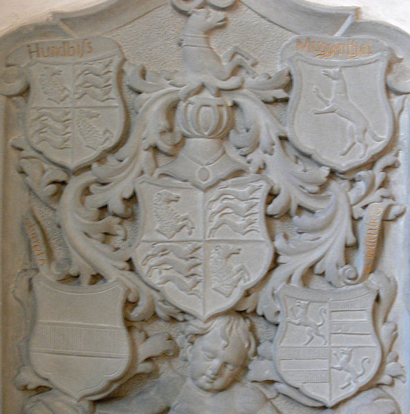 File:Ravensburg Gesellschaftskapelle Epitaph Humpis 1728 Wappen.jpg