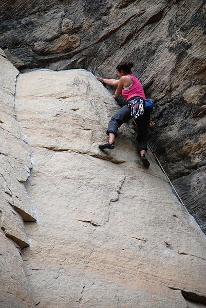 File:Red River Gorge - Long Wall - Rock Wars 2b.jpg