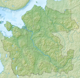 Solovetskin saarten sijainti Venäjän Arkangelin alueella