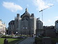 Renovatie van Station Antwerpen-Centraal gezien vanaf het Koningin Astridplein