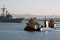 Rentz passing Chilean submarine