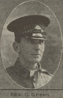 The Queenslander Pictorial ekinde The Queenslander 1914.tiff'te fotoğraflanan askerlerden Rev. George Green