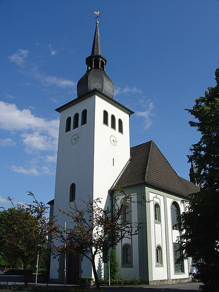 Rietberg Westerwiehe St. Laurentius Kirchturm