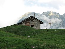 Il rifugio Poncione di Braga