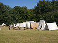 Čeština: Městečko, rekonstrukce raně středověké bitvy Vikingů a Slovanů Rogar, Neveklov, Středočeský kraj, Česká republika English: Reconstrucion of Early Middle Ages Vikings and Slavic Rogar, Neveklov, Central Bohemian Region, Czech Republic