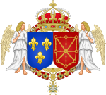 Gran escut d'armes de França i Navarra