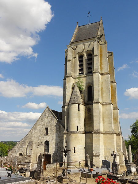 File:Russy-Bémont (60), église Saint-Laurent, vue depuis l'ouest 1.JPG