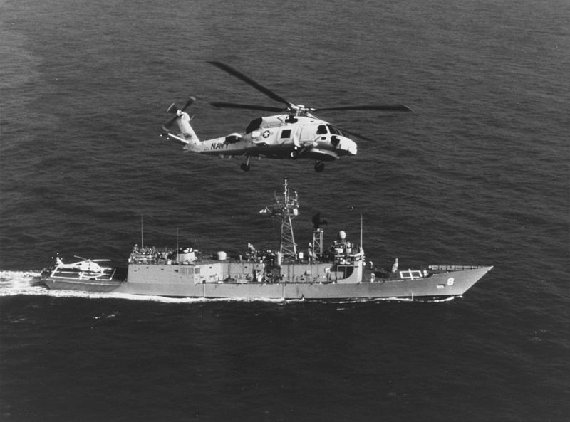 File:SH-60B Seahawk in flight over USS McInerney (FFG-8) in March 1981.jpg