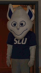 The mascot of the Saint Louis Billikens SLU Billiken.jpg