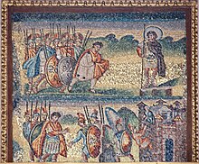 A nave mosaic from the story of Moses SMM Nave Mosaic.jpg